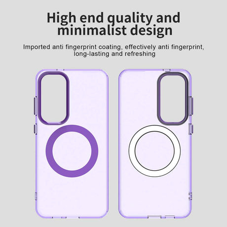 Husa de protectie Techsuit CandyCase MagSafe compatibil cu Samsung Galaxy S24 / S25, Mov