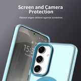 Husa de protectie Techsuit CandyCase MagSafe compatibil cu Samsung Galaxy S24 / S25, Albastru