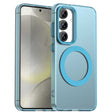 Husa de protectie Techsuit CandyCase MagSafe compatibil cu Samsung Galaxy S24 Plus / S25 Plus, Albastru
