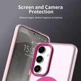 Husa de protectie Techsuit CandyCase MagSafe compatibil cu Samsung Galaxy S24 Plus / S25 Plus, Roz
