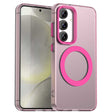 Husa de protectie Techsuit CandyCase MagSafe compatibil cu Samsung Galaxy S24 Plus / S25 Plus, Roz