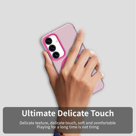 Husa de protectie Techsuit CandyCase MagSafe compatibil cu Samsung Galaxy S24 Plus / S25 Plus, Roz