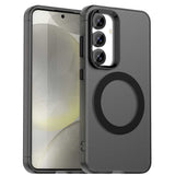 Husa de protectie Techsuit CandyCase MagSafe compatibil cu Samsung Galaxy S24 Plus / S25 Plus, Negru