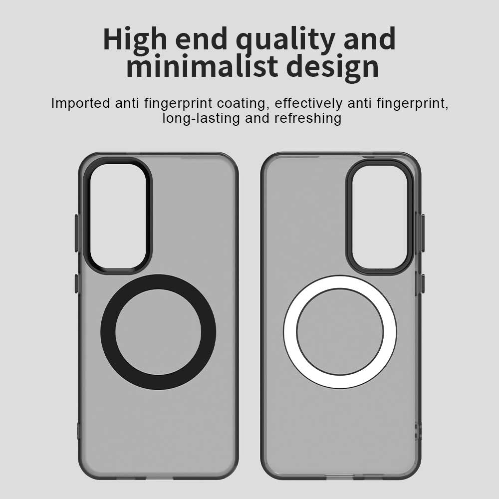 Husa de protectie Techsuit CandyCase MagSafe compatibil cu Samsung Galaxy S24 Plus / S25 Plus, Negru