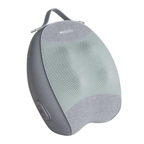 Yesido Back Massager (MG15), with Heating Function, Quiet Operation, 32W, 2000mAh, Gri