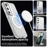 Husa de protectie Techsuit CandyCase MagSafe compatibil cu Samsung Galaxy S23, Alb