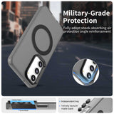 Husa de protectie Techsuit CandyCase MagSafe compatibil cu Samsung Galaxy S23 Plus, Negru