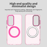 Husa de protectie Techsuit CandyCase MagSafe compatibil cu Samsung Galaxy S23 Plus, Roz