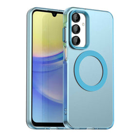 Husă Techsuit CandyCase MagSafe albastră pentru Samsung Galaxy A16 4G / A16 5G