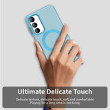 Husă Techsuit CandyCase MagSafe albastră pentru Samsung Galaxy A16 4G / A16 5G