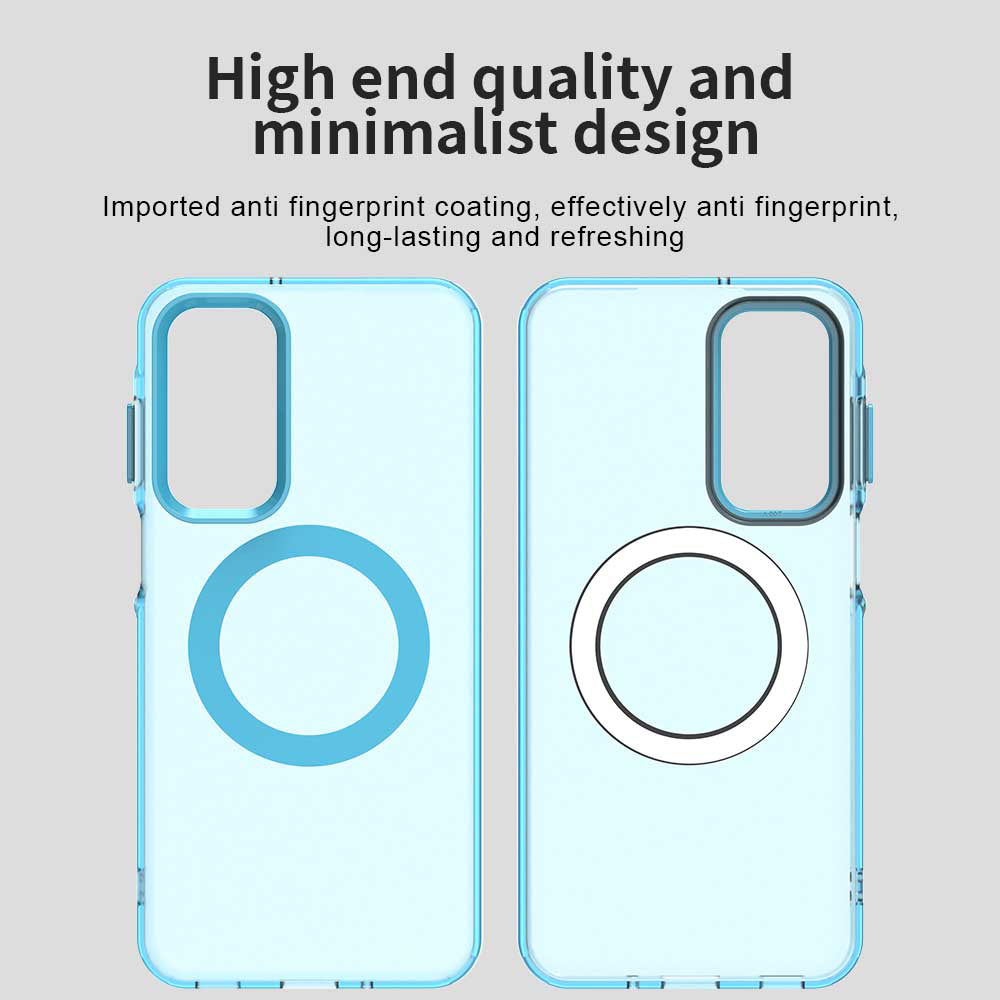 Husă Techsuit CandyCase MagSafe albastră pentru Samsung Galaxy A16 4G / A16 5G