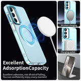 Husă Techsuit CandyCase MagSafe albastră pentru Samsung Galaxy A16 4G / A16 5G