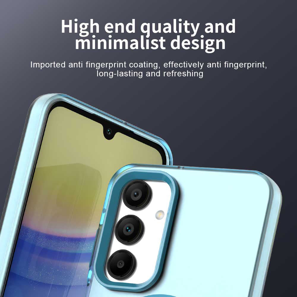 Husă Techsuit CandyCase MagSafe albastră pentru Samsung Galaxy A16 4G / A16 5G