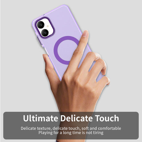 Husa de protectie Techsuit CandyCase MagSafe compatibil cu Samsung Galaxy A06, Mov