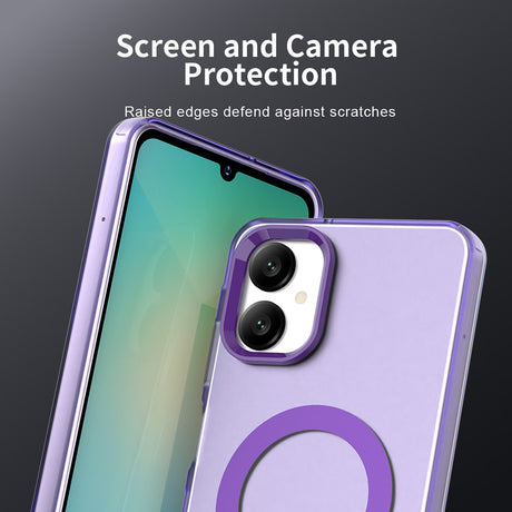 Husa de protectie Techsuit CandyCase MagSafe compatibil cu Samsung Galaxy A06, Mov