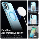 Husa de protectie Techsuit CandyCase MagSafe compatibil cu Samsung Galaxy A06, Albastru