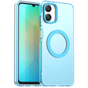 Husa de protectie Techsuit CandyCase MagSafe compatibil cu Samsung Galaxy A06, Albastru