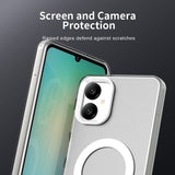 Husa de protectie Techsuit CandyCase MagSafe compatibil cu Samsung Galaxy A06, Alb