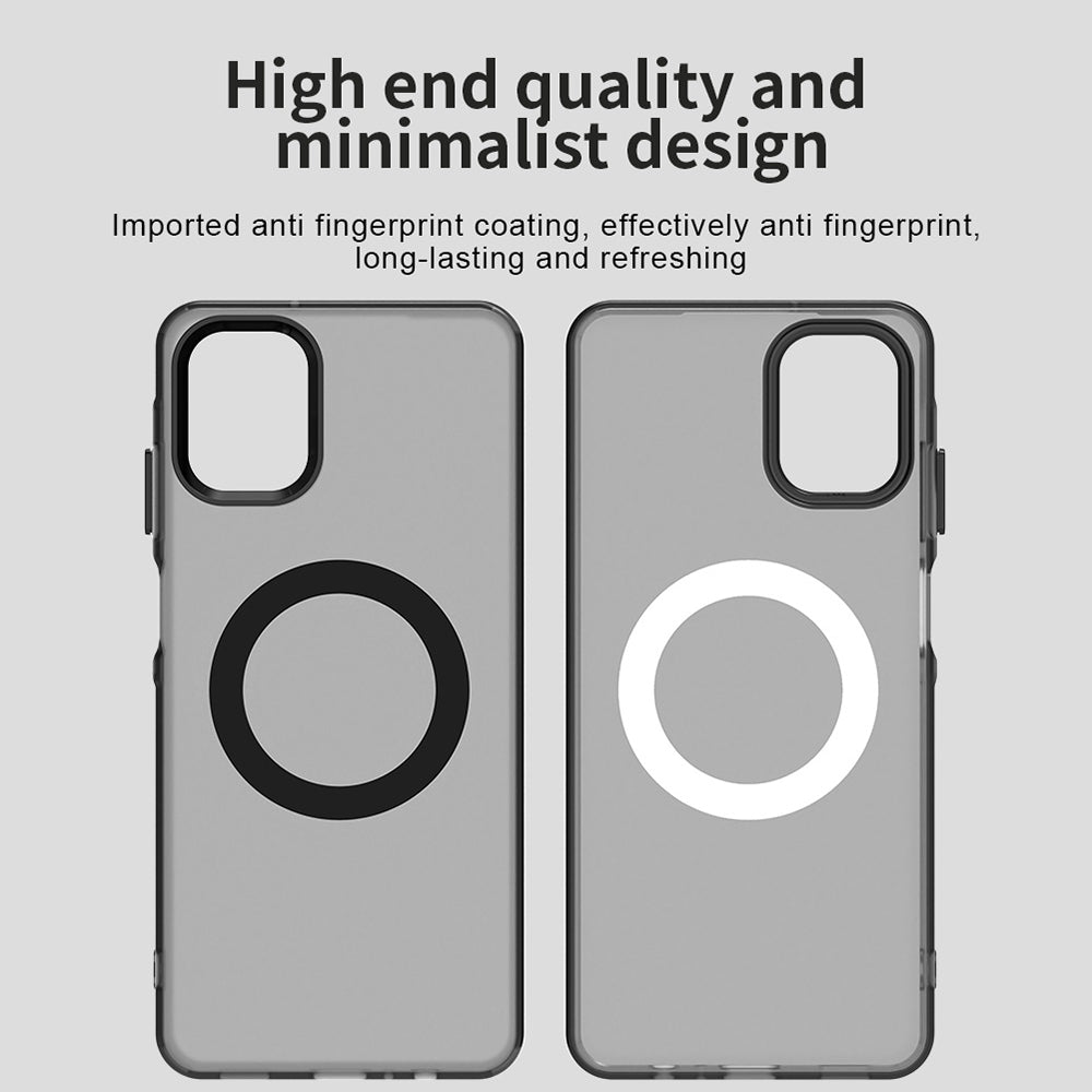 Fekete Techsuit CandyCase MagSafe tok Samsung Galaxy A06 4G készülékhez