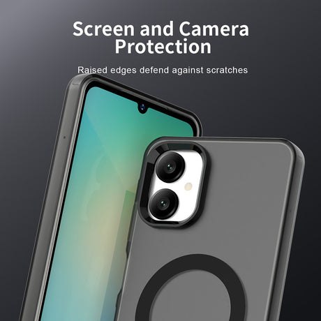 Husa de protectie Techsuit CandyCase MagSafe compatibil cu Samsung Galaxy A06, Negru
