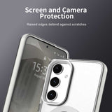Husa de protectie Techsuit CandyCase MagSafe compatibil cu Samsung Galaxy S24 FE, Alb