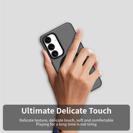 Husa de protectie Techsuit CandyCase MagSafe compatibil cu Samsung Galaxy S24 FE, Negru