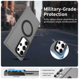 Husa de protectie Techsuit CandyCase MagSafe compatibil cu Samsung Galaxy S23 Ultra, Negru
