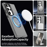 Husa de protectie Techsuit CandyCase MagSafe compatibil cu Samsung Galaxy S23 Ultra, Negru