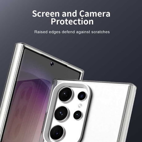 Husa de protectie Techsuit CandyCase MagSafe compatibil cu Samsung Galaxy S24 Ultra, Alb