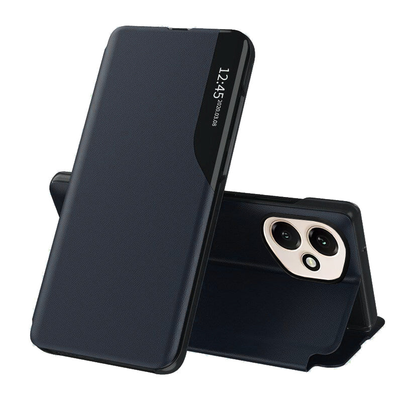 Husa de protectie Techsuit eFold Series compatibil cu Honor 400, Albastru Inchis
