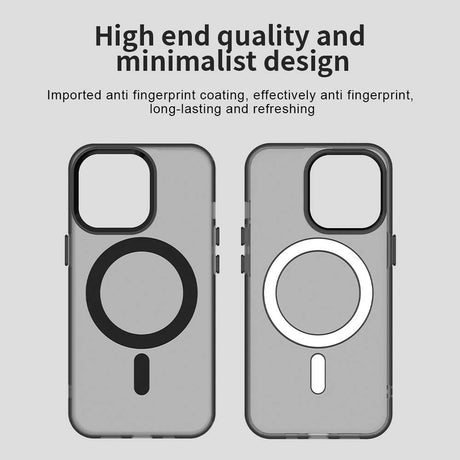 Husă Techsuit CandyCase compatibil MagSafe pentru iPhone 13 Pro, neagră