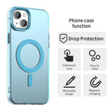 Husa de protectie Techsuit CandyCase MagSafe compatibil cu iPhone 14, Albastru