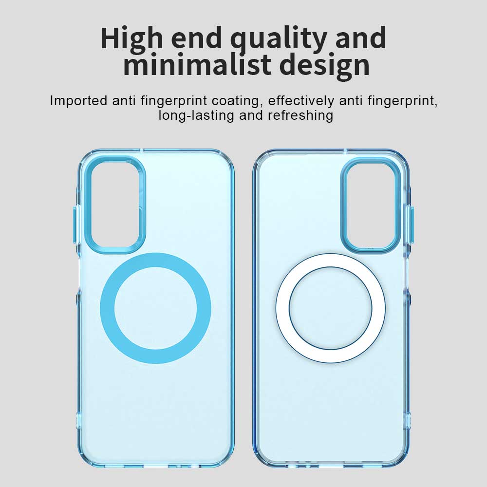 Husa de protectie Techsuit CandyCase MagSafe compatibil cu Samsung Galaxy A35 5G, Albastru