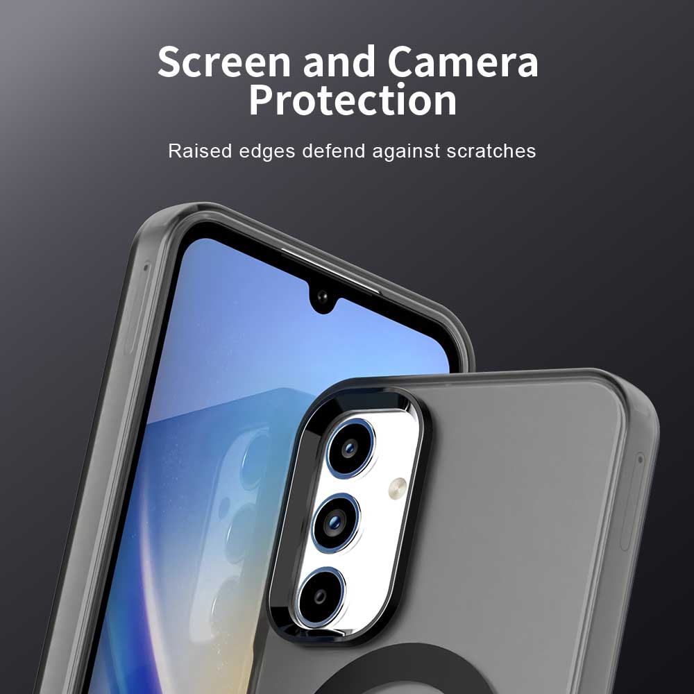 TechSuit Husa de protectie Techsuit CandyCase MagSafe compatibil cu Samsung Galaxy A35 5G, Negru – imagine 4