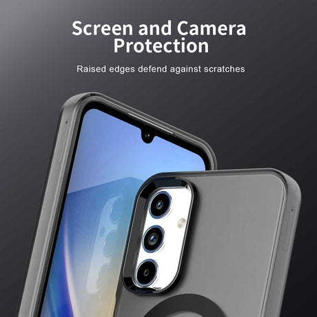 TechSuit Husa de protectie Techsuit CandyCase MagSafe compatibil cu Samsung Galaxy A35 5G, Negru – imagine 4