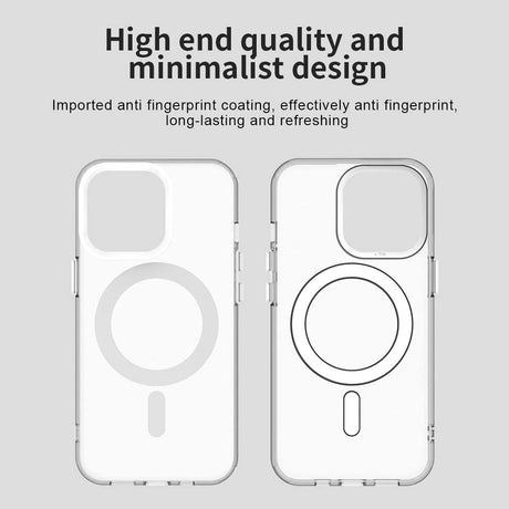 Husa de protectie Techsuit CandyCase MagSafe compatibil cu iPhone 14 Pro Max, Alb