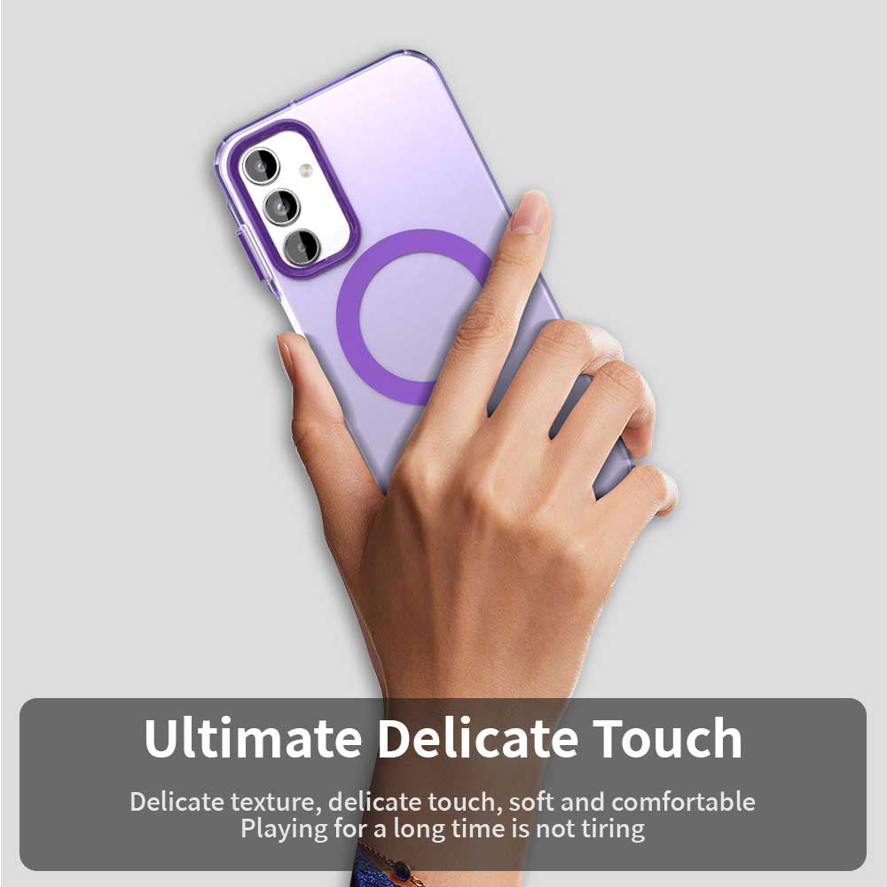 TechSuit Husa de protectie Techsuit CandyCase MagSafe compatibil cu Samsung Galaxy A15 4G / A15 5G, Mov – imagine 4