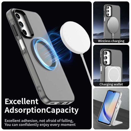 Husa de protectie Techsuit CandyCase MagSafe compatibil cu Samsung Galaxy A15 4G / A15 5G, Negru