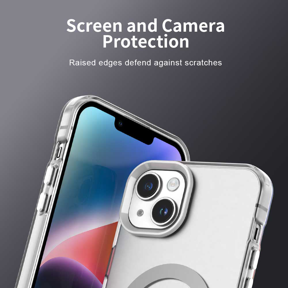 Husa pentru iPhone 15 Plus - Techsuit CandyCase MagSafe - White