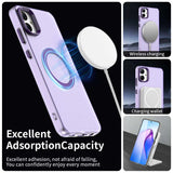 Husa de protectie Techsuit CandyCase MagSafe compatibil cu Samsung Galaxy A05, Mov