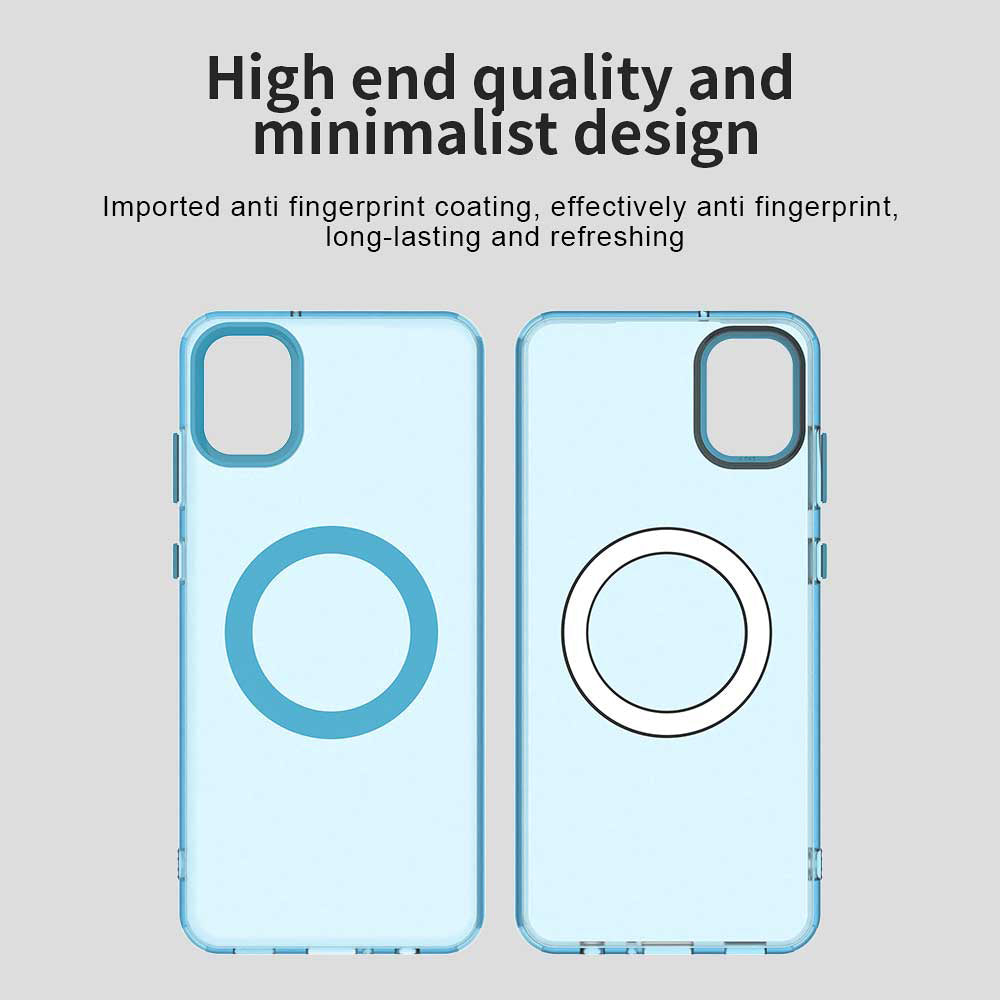 Husa de protectie Techsuit CandyCase MagSafe compatibil cu Samsung Galaxy A05, Albastru