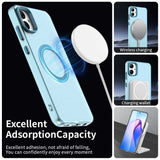Husa de protectie Techsuit CandyCase MagSafe compatibil cu Samsung Galaxy A05, Albastru