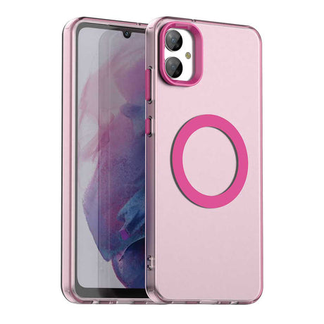 Husa de protectie Techsuit CandyCase MagSafe compatibil cu Samsung Galaxy A05, Roz