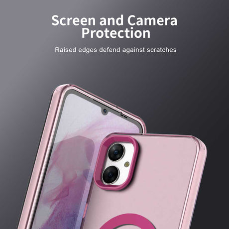 Husa de protectie Techsuit CandyCase MagSafe compatibil cu Samsung Galaxy A05, Roz