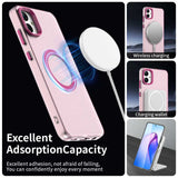 Husa de protectie Techsuit CandyCase MagSafe compatibil cu Samsung Galaxy A05, Roz