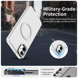 Husa de protectie Techsuit CandyCase MagSafe compatibil cu Samsung Galaxy A05, Alb