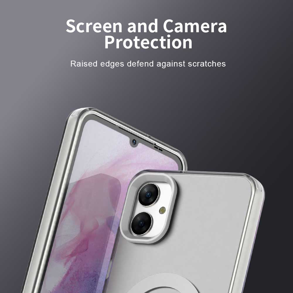 Husa de protectie Techsuit CandyCase MagSafe compatibil cu Samsung Galaxy A05, Alb