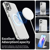 Husa de protectie Techsuit CandyCase MagSafe compatibil cu Samsung Galaxy A05, Alb