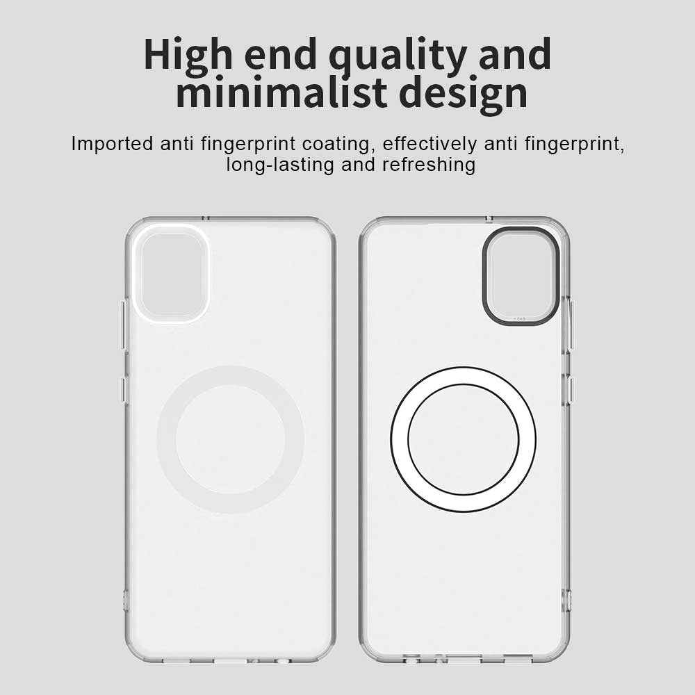 Husa de protectie Techsuit CandyCase MagSafe compatibil cu Samsung Galaxy A05, Alb