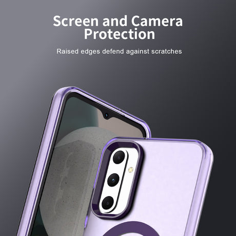 Husa de protectie Techsuit CandyCase MagSafe compatibil cu Samsung Galaxy A05s, Mov